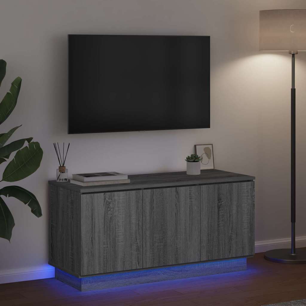 TV-kast Grijs Sonoma 100 x 38 x 49 cm Bewerkt hout