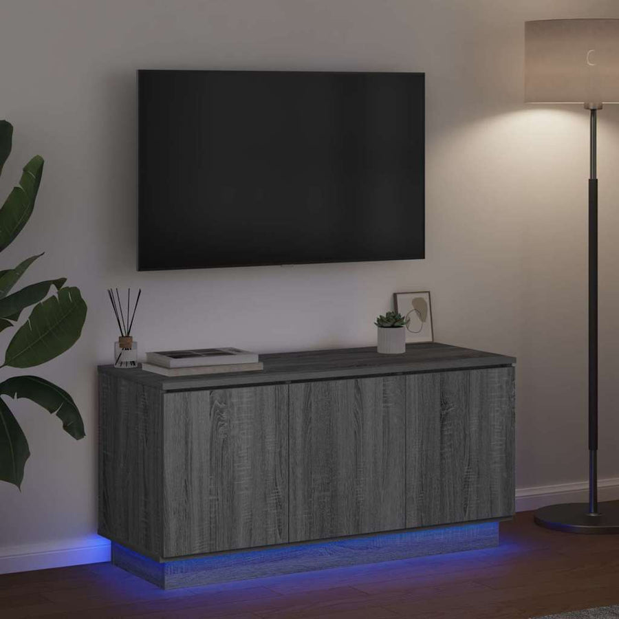 TV-kast Grijs Sonoma 100 x 38 x 49 cm Bewerkt hout