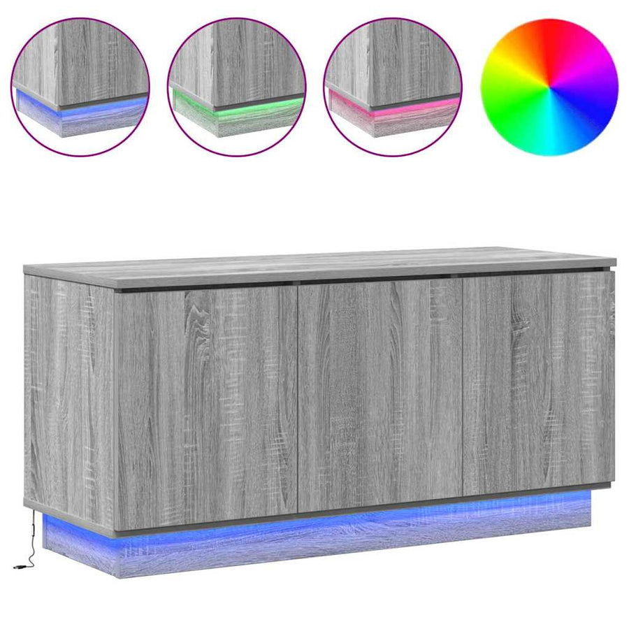 TV-kast Grijs Sonoma 100 x 38 x 49 cm Bewerkt hout