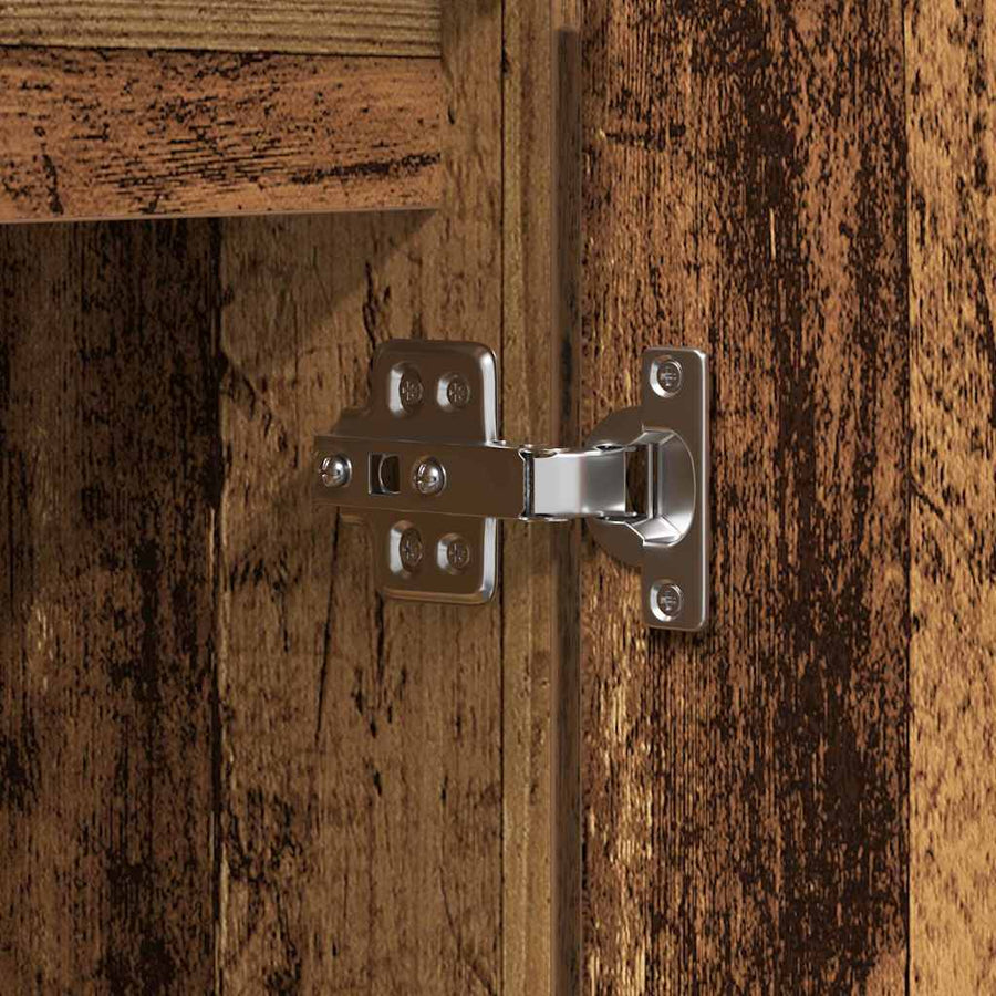 TV-kast Oud Hout 100 x 38 x 49 cm Bewerkt hout