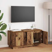 TV-kast 100x38x49 cm oud hout