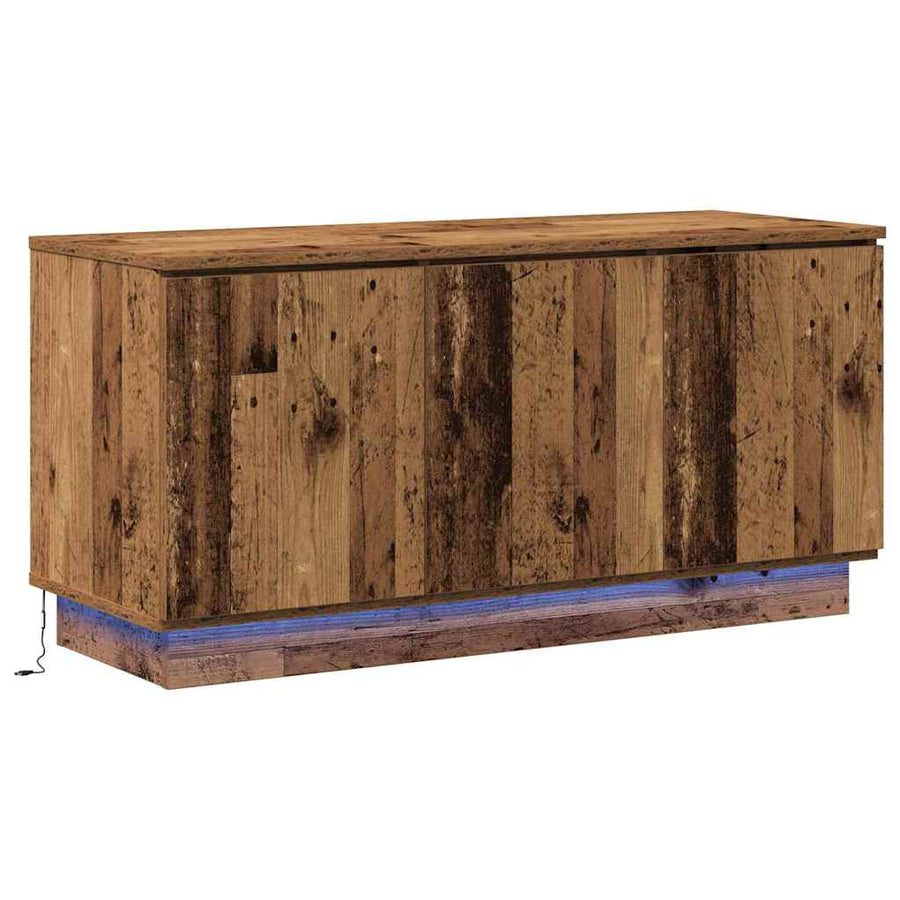 TV-kast Oud Hout 100 x 38 x 49 cm Bewerkt hout