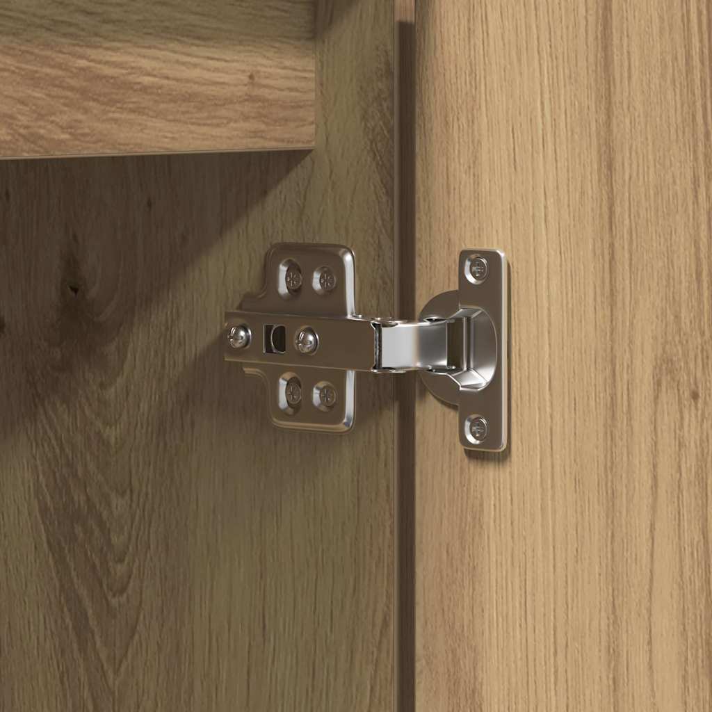 TV-kast Artisan Eiken 100 x 38 x 49 cm Bewerkt hout