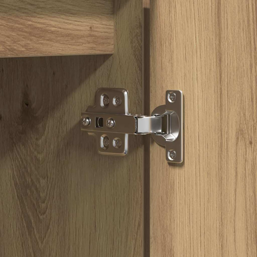 TV-kast Artisan Eiken 100 x 38 x 49 cm Bewerkt hout