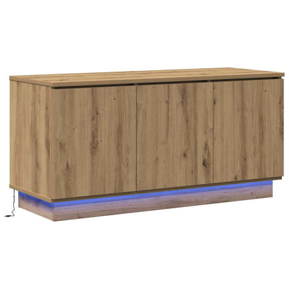 TV-kast Artisan Eiken 100 x 38 x 49 cm Bewerkt hout