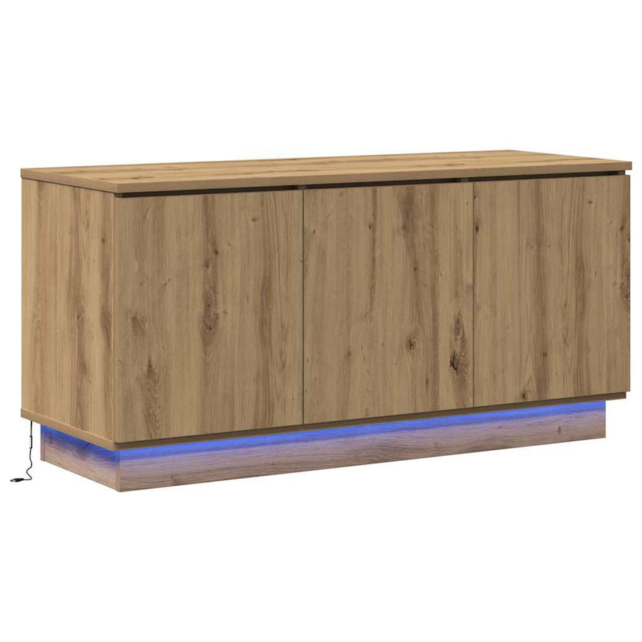TV-kast Artisan Eiken 100 x 38 x 49 cm Bewerkt hout