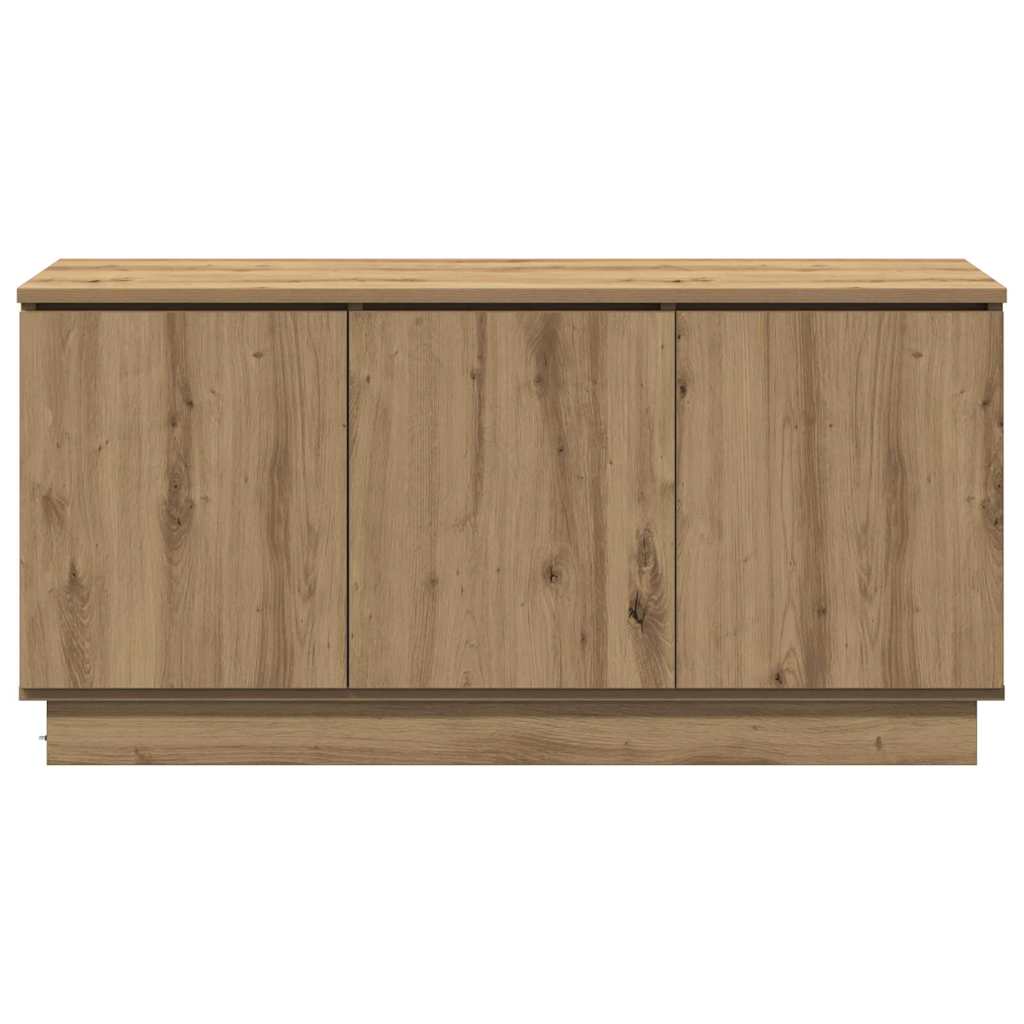 TV-kast Artisan Eiken 100 x 38 x 49 cm Bewerkt hout