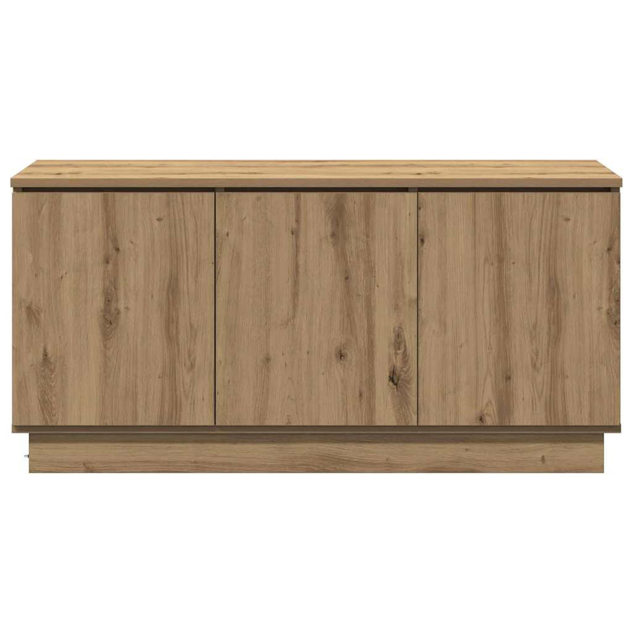 TV-kast Artisan Eiken 100 x 38 x 49 cm Bewerkt hout