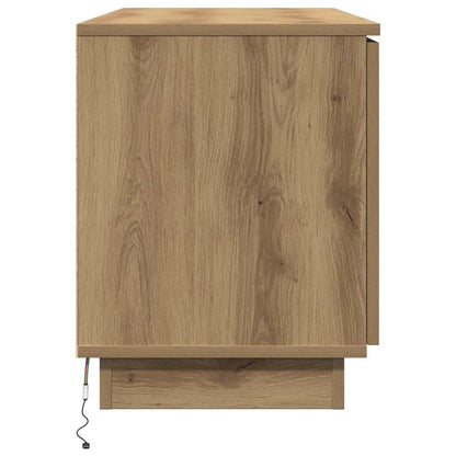 TV-kast Artisan Eiken 100 x 38 x 49 cm Bewerkt hout