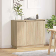 Dressoir Sonoma Eiken 90x32x75 cm LED