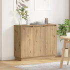 Dressoir LED Artisan Eiken 90x32x75 cm