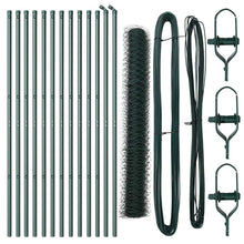Afrasteringspaal Groen 25 x 1 m (36 mm gaas) Staal