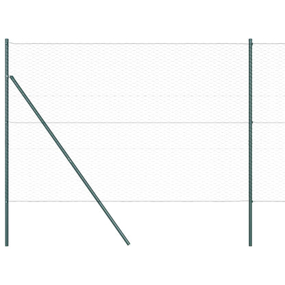 Afrasteringspaal Groen 25 x 1,5 m (36 mm gaas) Staal