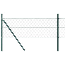 Afrasteringspaal Groen 50 x 0,4 m (36 mm gaas) Staal en PVC