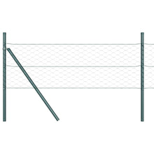 Afrasteringspaal Groen 50 x 1,4 m (50 mm gaas) Staal en PVC