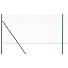 Afrasteringspaal Groen 100 x 1,6 m (25 mm gaas) Staal en PVC