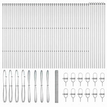 Afrasteringspaal Zilver 100 x 1,6 m (25 mm gaas) Staal