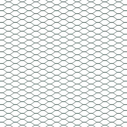 Afrasteringspaal Groen 10 x 0,6 m (13 mm gaas) Staal en PVC