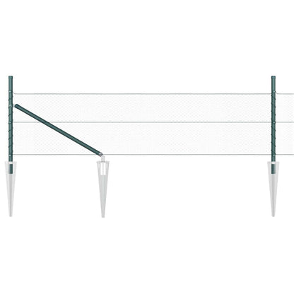Afrasteringspaal Groen 50 x 0,4 m (13 mm gaas) Staal en PVC