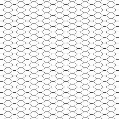 Afrasteringspaal Grijs 50 x 1,5 m (13 mm gaas) Staal en PVC