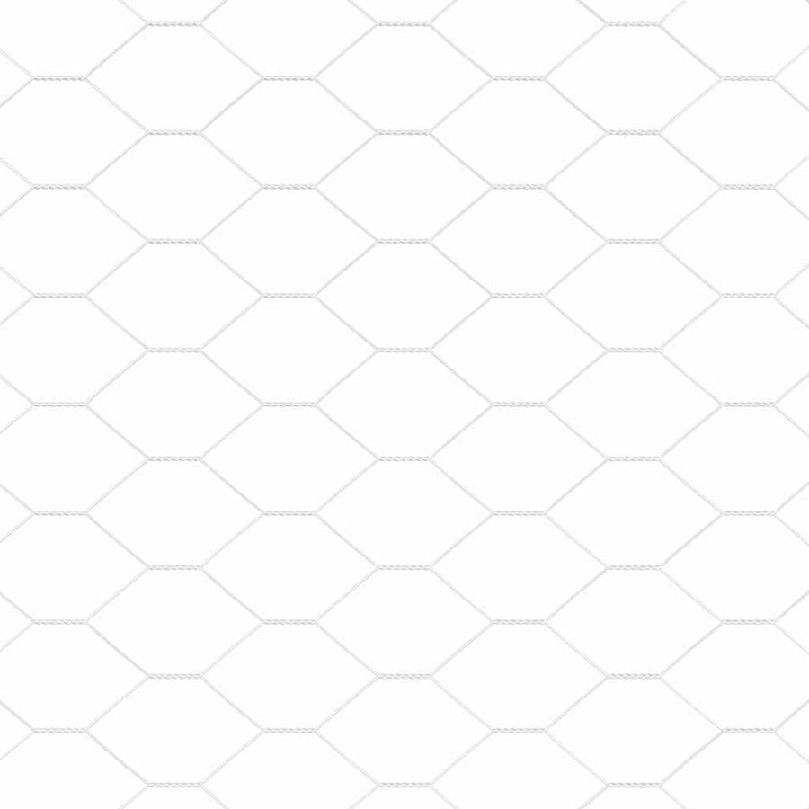 Afrasteringspaal Zilver 100 x 0,5 m (36 mm gaas) Staal