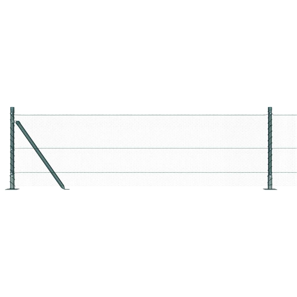 Hexagonaal Hek Groen 0.6x100 m Staal
