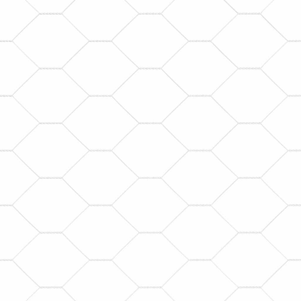 Afrasteringspaal Zilver 10 x 0,5 m (50 mm gaas) Staal