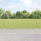 Afrasteringspaal 1000x3.2x150 cm staal zilver