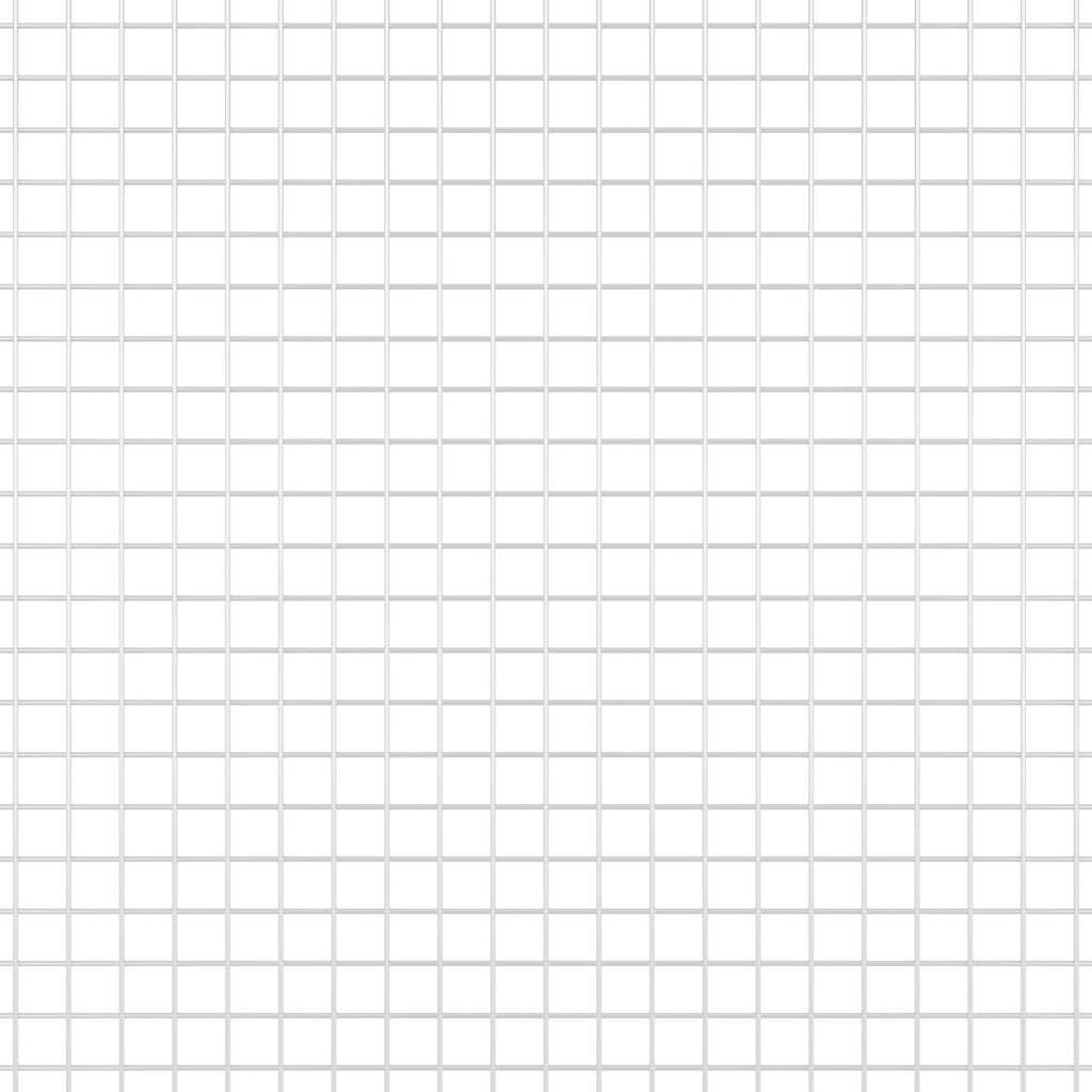 Afrasteringspaal Zilver 50 x 1 m (12 x 12 mm gaas) Staal