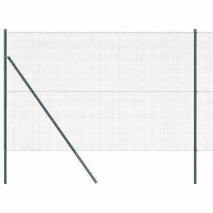 Afrasteringspaal Groen 25 x 1,5 m (16 x 16 mm gaas)