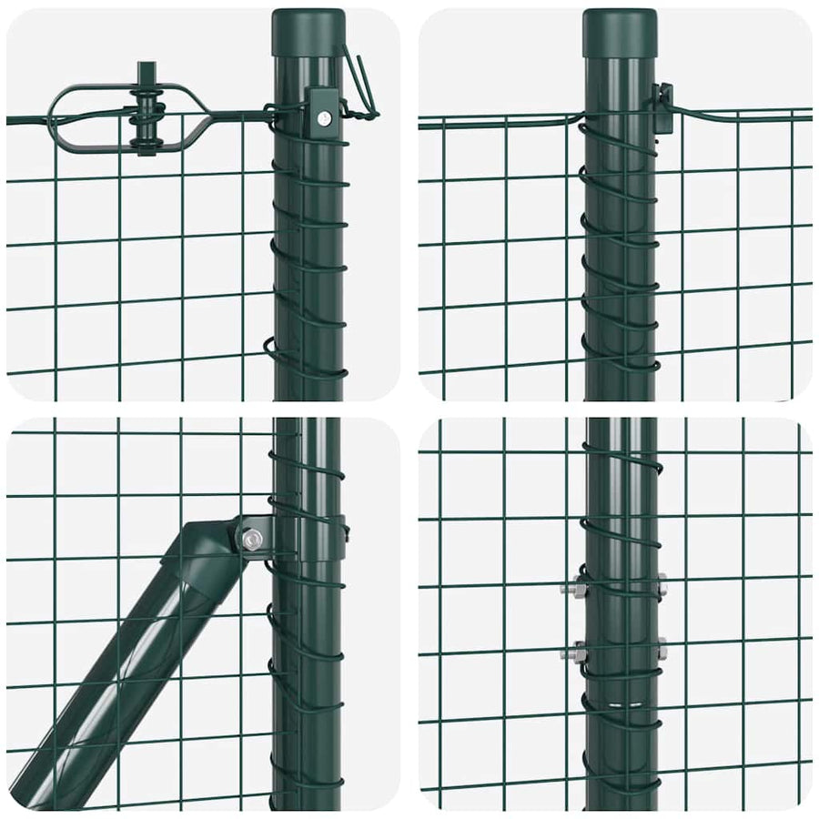 Afrasteringspaal Groen 50 x 1,4 m (25 x 25 mm gaas)