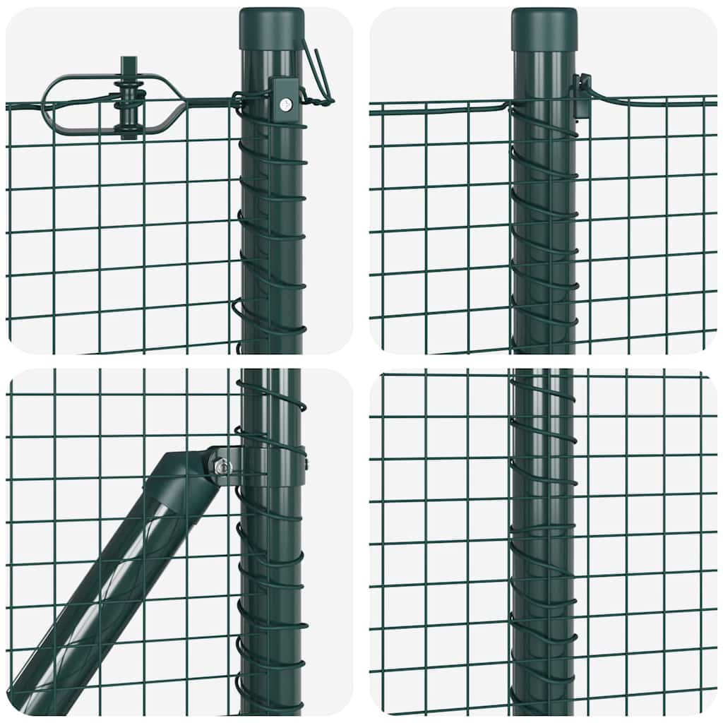 Afrasteringspaal Groen 100 x 0,4 m (19 x 19 mm gaas)