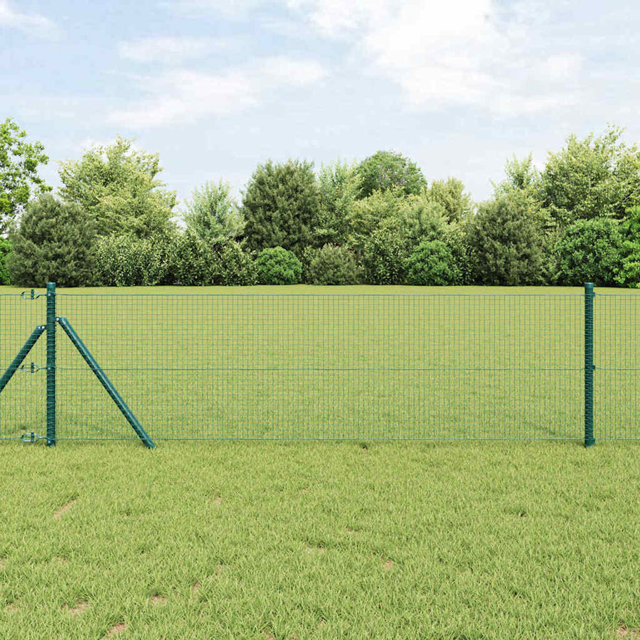 Afrasteringspaal Groen 100 x 0,4 m (19 x 19 mm gaas)
