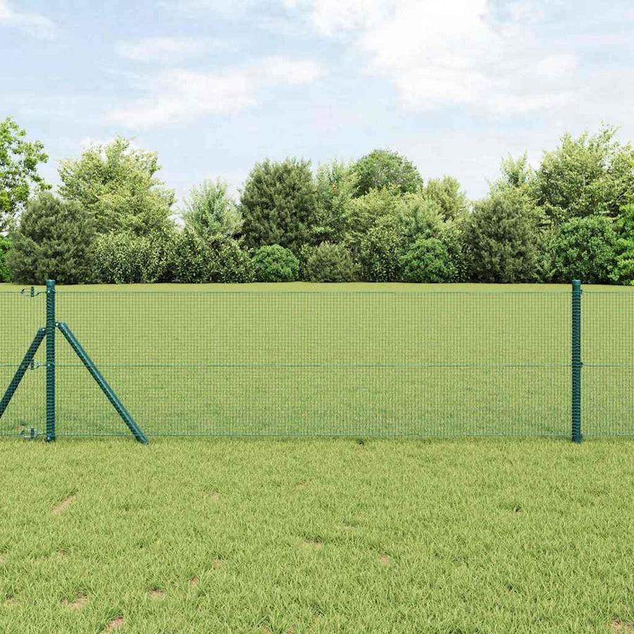 Afrasteringspaal Groen 100 x 0,6 m (12 x 12 mm gaas)