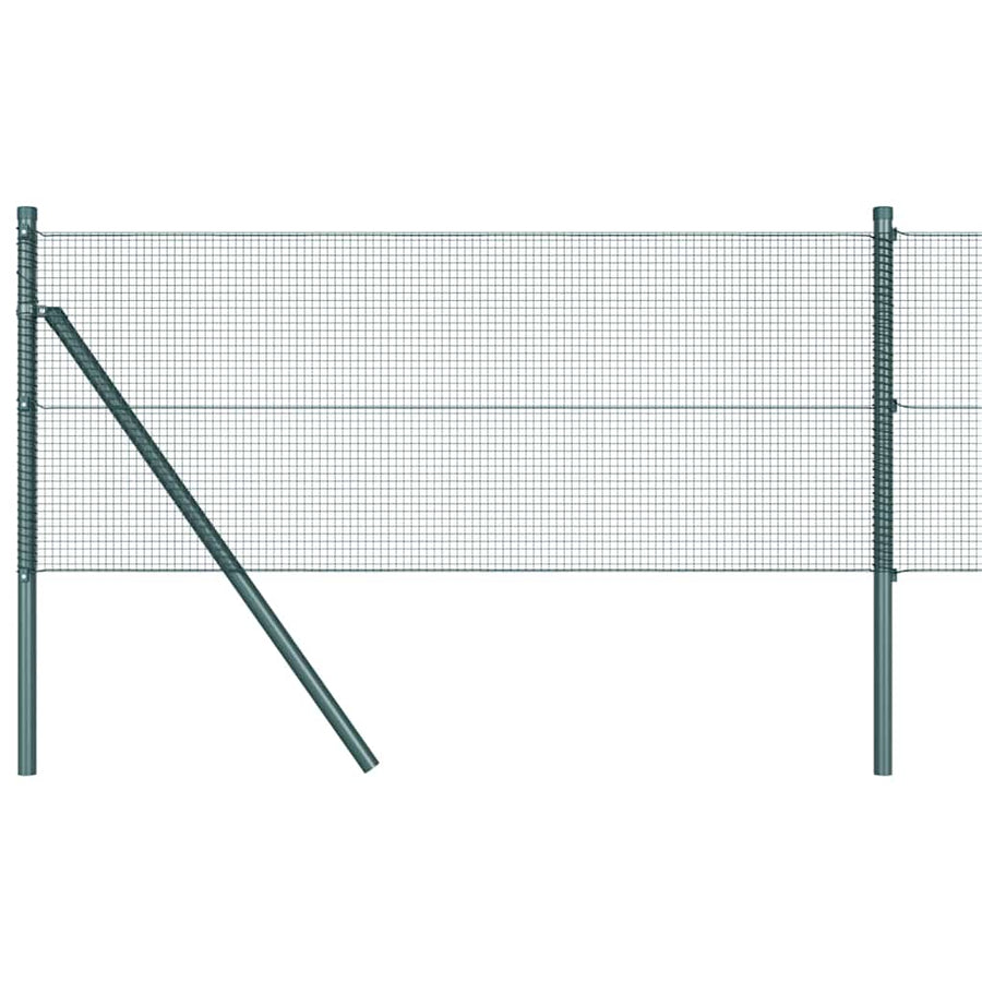 Afrasteringspaal Groen 100 x 0,6 m (12 x 12 mm gaas)