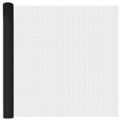 Afrasteringspaal Staal Grijs 10 x 1,5 m (12 x 12 mm gaas)