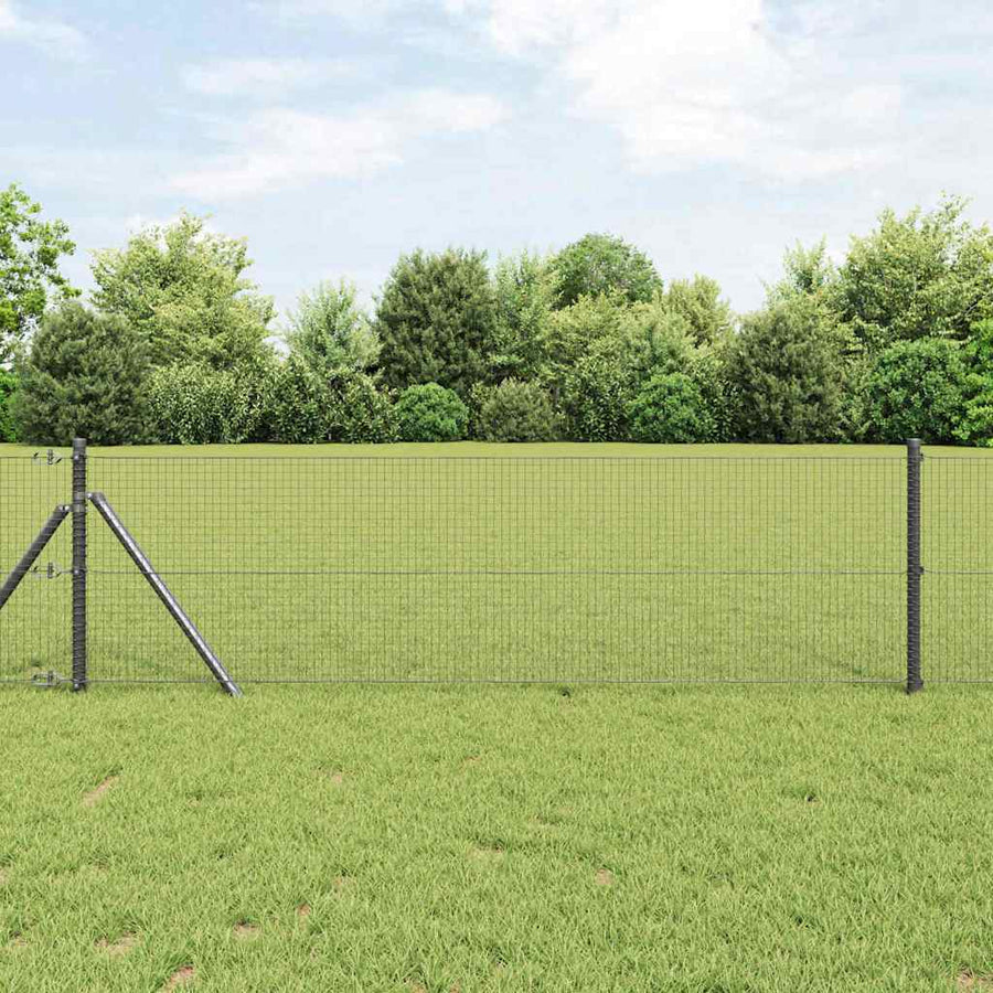 Afrasteringspaal Grijs 50 x 0,6 m (19 x 19 mm gaas)