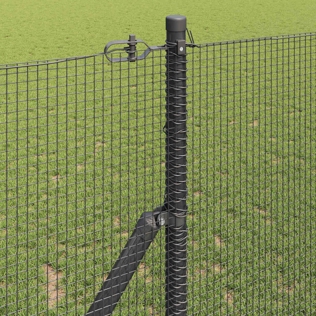 Afrasteringspaal Grijs 50 x 1,2 m (12 x 12 mm gaas)
