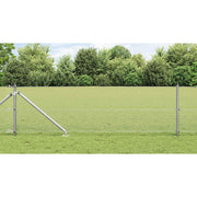 Afrasteringspaal 1000x3.2x40 cm staal zilver