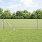 Afrasteringspaal 100 cm staal zilver