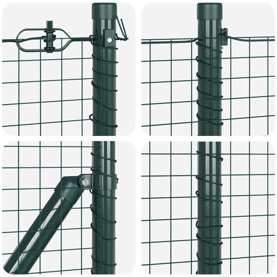 Afrasteringspaal Groen 25 x 0,6 m (25 x 25 mm gaas)