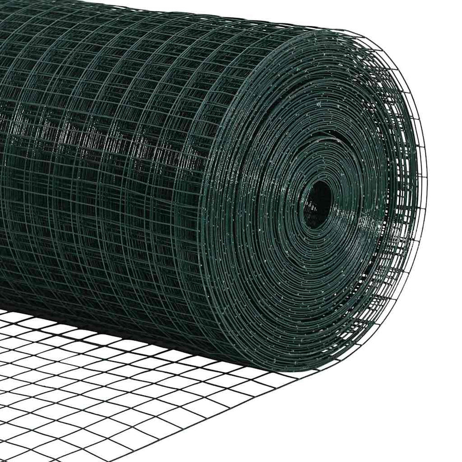 Afrasteringspaal Groen 25 x 0,6 m (25 x 25 mm gaas)