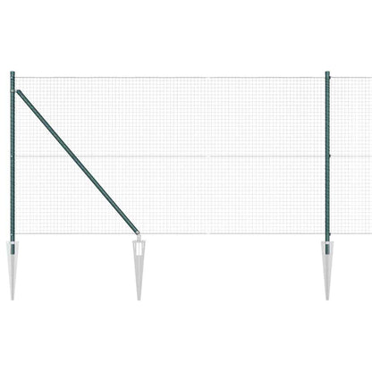 Afrasteringspaal Groen 25 x 1 m (25 x 25 mm gaas) Staal