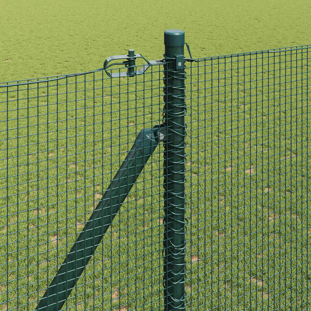 Afrasteringspaal Staal Groen 25 x 1,5 m (12 x 12 mm gaas)