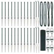 Afrasteringspaal Groen 50 x 0,8 m (16 x 16 mm gaas)