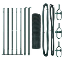 Afrasteringspaal Groen 10 x 0,5 m (19 x 19 mm gaas) Staal
