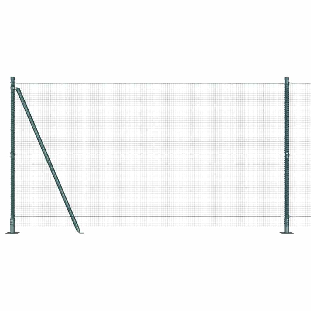 Afrasteringspaal Groen 25 x 1,2 m (16 x 16 mm gaas)
