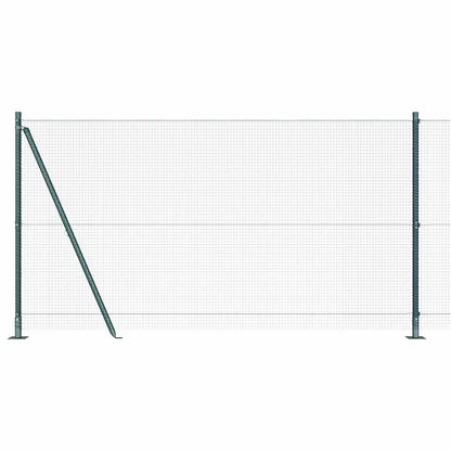 Afrasteringspaal Groen 25 x 1,2 m (16 x 16 mm gaas)