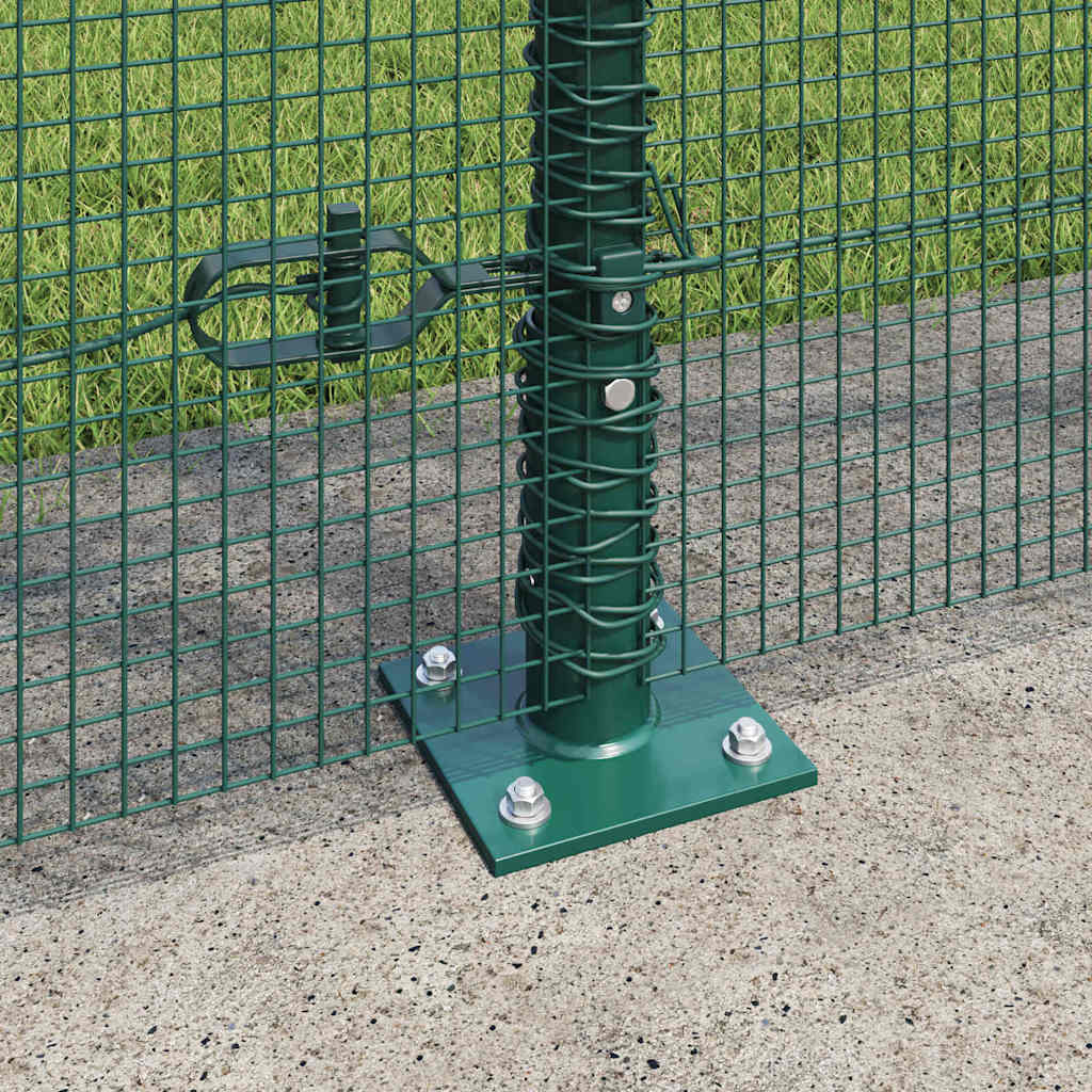 Afrasteringspaal Staal Groen 25 x 1,5 m (12 x 12 mm gaas)
