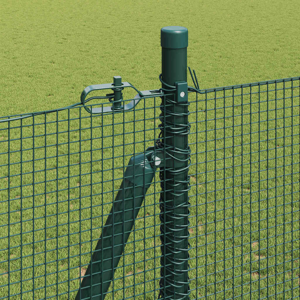 Afrasteringspaal Staal Groen 25 x 1,5 m (12 x 12 mm gaas)